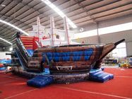 La glissière sèche gonflable de style de bateau de pirate dans 10x6x3m/a adapté la taille aux besoins du client fournisseur