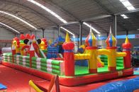Ville gonflable durable d'amusement/terrain de jeu plein d'entrain de château pour le jardin d'enfants fournisseur