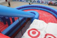 U - Jeux de plein air gonflables géants de forme, défi rocailleux de guerrier 180 degrés fournisseur