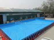 Grande piscine gonflable extérieure, piscine d'eau gonflable encadrée fournisseur