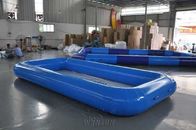 Grande piscine gonflable rectangulaire, piscine gonflable hermétique de PVC de 0.9mm fournisseur