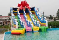 Glissière gonflable de piscine de parc aquatique de homard pour des adultes/enfants 9x6x8.2m fournisseur