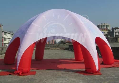 Tente gonflable adaptée aux besoins du client de dôme de taille pour annoncer/exposition