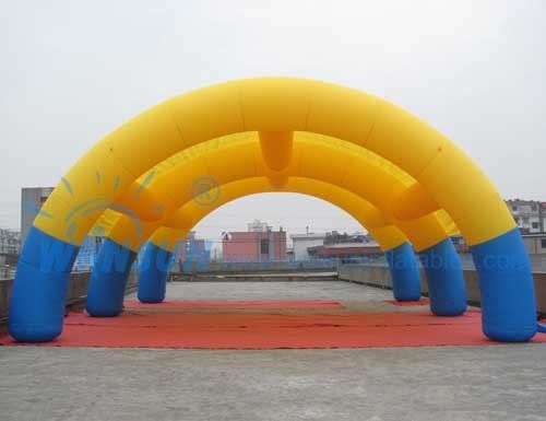 Tente d'événement de taille/PVC gonflables adaptés aux besoins du client tente 0.9mm de voûte fait