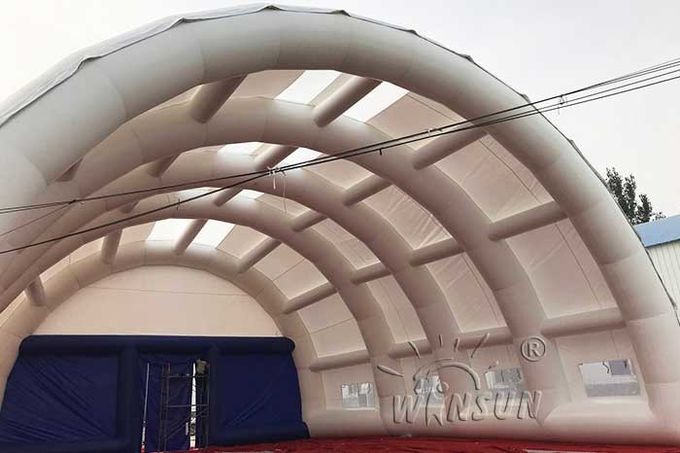 Tente gonflable d'événement de court de tennis pour des activités en plein air 37x18x9.5m