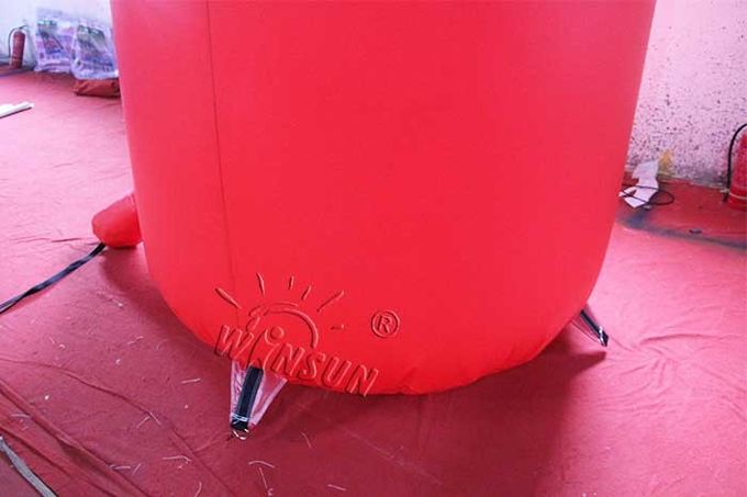 Voûte gonflable adaptée aux besoins du client d'entrée de taille avec le ventilateur et les kits de réparation
