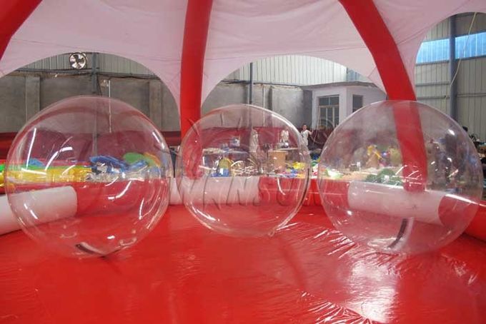 Grande piscine gonflable de PVC, piscine gonflable énorme de cercle avec la tente