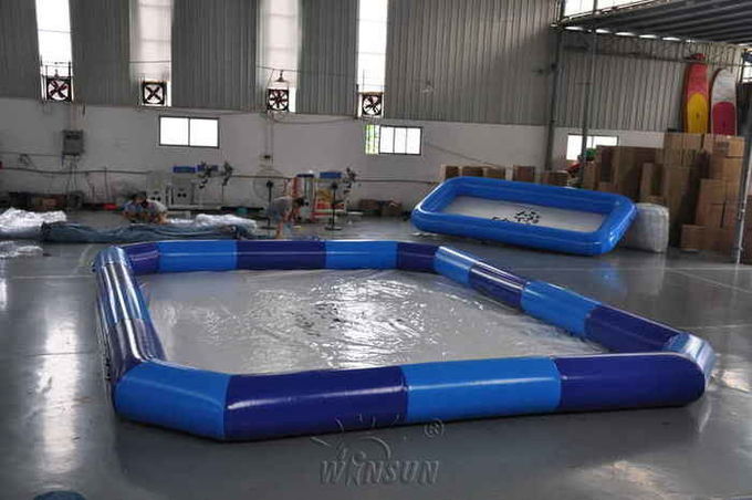 Grande piscine gonflable de couleur bleue/piscine hermétique pour des enfants