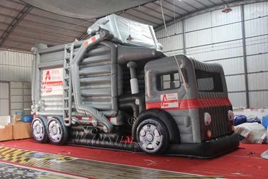 Chine La qualité marchande gonflable sèchent le style de camion à ordures de diapositive 13.7x4.5m usine
