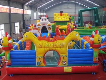 Chine Ville gonflable animale 10x6m d&#039;amusement pour le parc d&#039;attractions/centre de loisirs usine