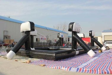Chine Terrain de basket gonflable favorable à l&#039;environnement pour le centre de loisirs usine