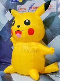 Chine le modèle gonflable matériel/Pikachu de PVC de 0.9mm a adapté la taille aux besoins du client disponible usine