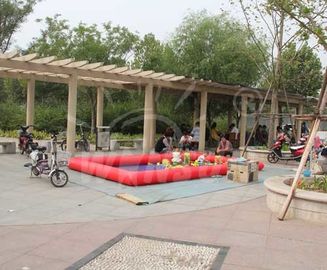 Chine Piscine gonflable géante, piscine adaptée aux besoins du client d&#039;explosion d&#039;enfants de taille usine