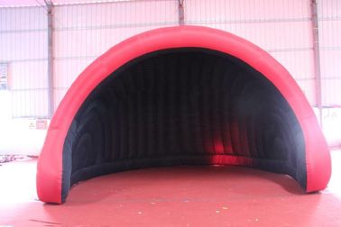 Tente extérieure gonflable adaptée aux besoins du client de couleur imperméable pour annoncer l&#039;affichage