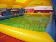 UL carrée gonflable adaptée aux besoins du client de piscine de taille/approbation CE/EN14960 fournisseur