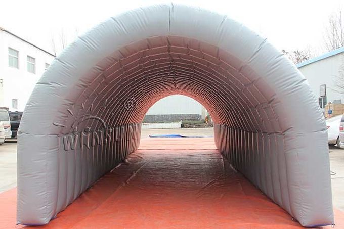 3 - Tente gonflable de tunnel de PVC de couche, grande tente gonflable ignifuge