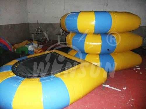Trois - piscine gonflable de PVC de couche grande non toxique pour des parcs aquatiques